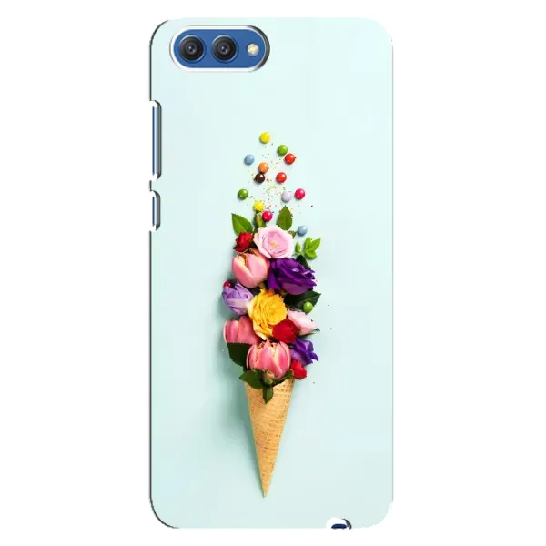 Чехол с рисунком «Цветок-мороженное» для Huawei Honor 10 (COL-AL00) Чехол с рисунком «Цветок-мороженное» для Huawei Honor 10 (COL-AL00)