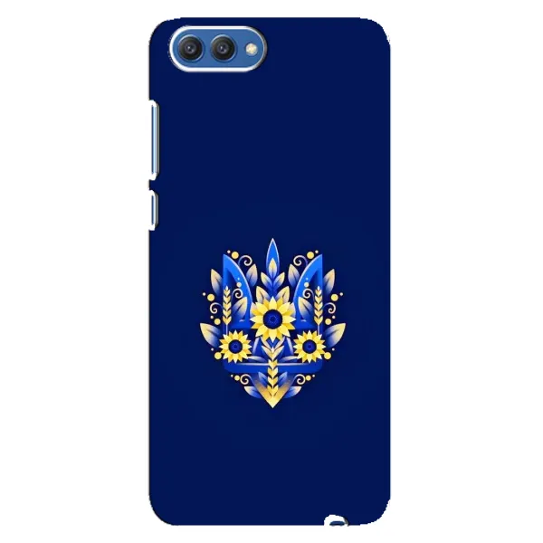 Чехол с рисунком «Цветущий Герб» для Huawei Honor 10 (COL-AL00)