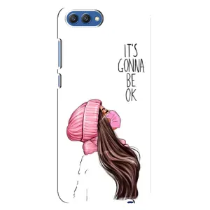 Чохол Стильні дівчата на Huawei Honor 10, COL-Al00 (Дівчина в масці)