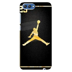 Силиконовый Чехол Nike Air Jordan на Хуавей Хонор 10 (Джордан 23)