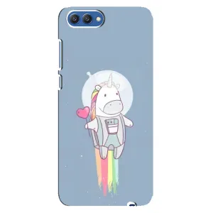 Чохол Unicorn на Huawei Honor 10, COL-Al00 (Єдинорог космонавт)