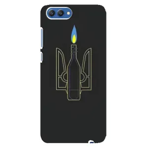 Чехол с картинкой (Патриотический ГЕРБ) на Huawei Honor 10, COL-Al00 (Герб - Молотова)