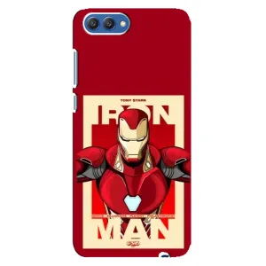 Чехол Супергерой Железный человек на Huawei Honor 10, COL-Al00 (Iron man)