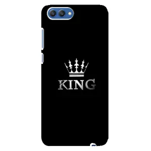 Чохол (Корона на чорному фоні) для Хуавей Хонор 10 (KING)