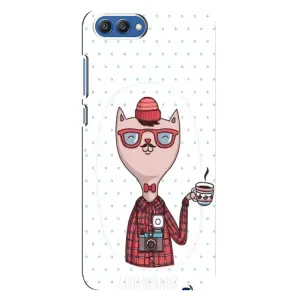 Чохол на тематику: Коти для Huawei Honor 10 (COL-AL00) (Кіт аристократ)