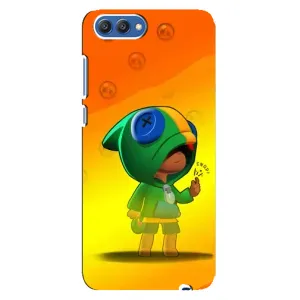 Чохол Бравл Старс для Huawei Honor 10, COL-Al00 (LEON в кофті)