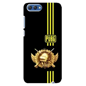 Чохол (TPU) з картинкою "Лого Пабг" на Хуавей Хонор 10 (Логотип PUPG)