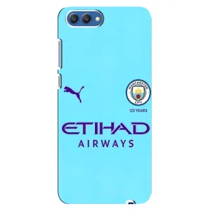 Силиконовые Чехлы принт Футбол на Huawei Honor 10, COL-Al00 (Man City)