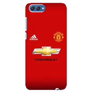 Силиконовые Чехлы принт Футбол на Huawei Honor 10, COL-Al00 (Man United)