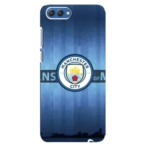 Силиконовые Чехлы принт Футбол на Huawei Honor 10, COL-Al00 (ManCity)
