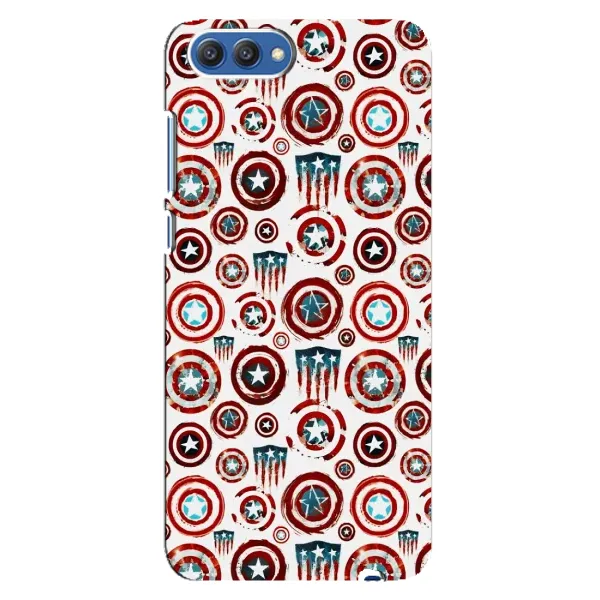 Чехол с рисунком «Марвел щиты» для Huawei Honor 10 (COL-AL00) Чехол с рисунком «Марвел щиты» для Huawei Honor 10 (COL-AL00)