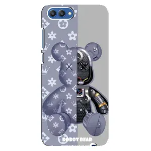 Силиконовый чехол для Huawei Honor 10, COL-Al00 (Медведь Louis Vuitton)