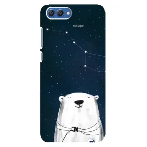 Силіконовий бампер з картинкою звірів для Huawei Honor 10, COL-Al00 (Ведмедиця)