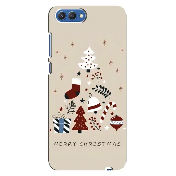 Чехол с рисунком «Merry Christmas» для Huawei Honor 10 (COL-AL00) Чехол с рисунком «Merry Christmas» для Huawei Honor 10 (COL-AL00)