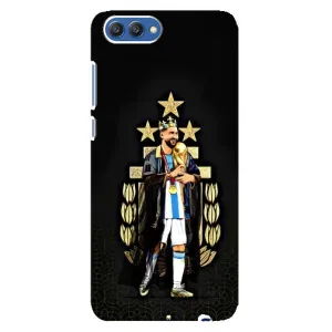 Чехлы Лео Месси Аргентина для Huawei Honor 10, COL-Al00 (Месси король)