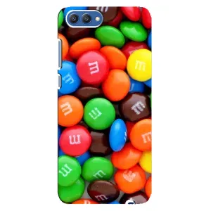 Чохол з зображенням смачної їжі для Huawei Honor 10, COL-Al00 (Різнокольорові M&M'S)