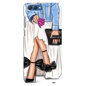 Силіконовый Чохол на Huawei Honor 10, COL-Al00 з картинкой Модных девушек (Мода)
