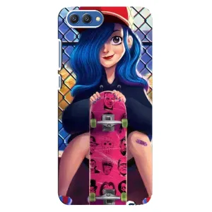 Чохол з картинкою Модні Дівчата Huawei Honor 10, COL-Al00 (Модна Дівчинка)