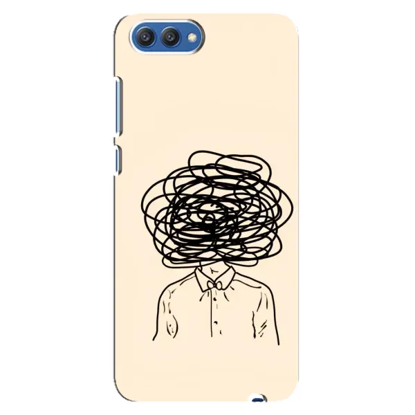 Чехол с рисунком «Мысли» для Huawei Honor 10 (COL-AL00)