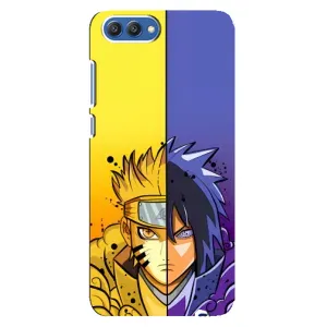 Купить Чехлы на телефон с принтом Anime для Huawei Honor 10, COL-Al00 (Naruto Vs Sasuke)