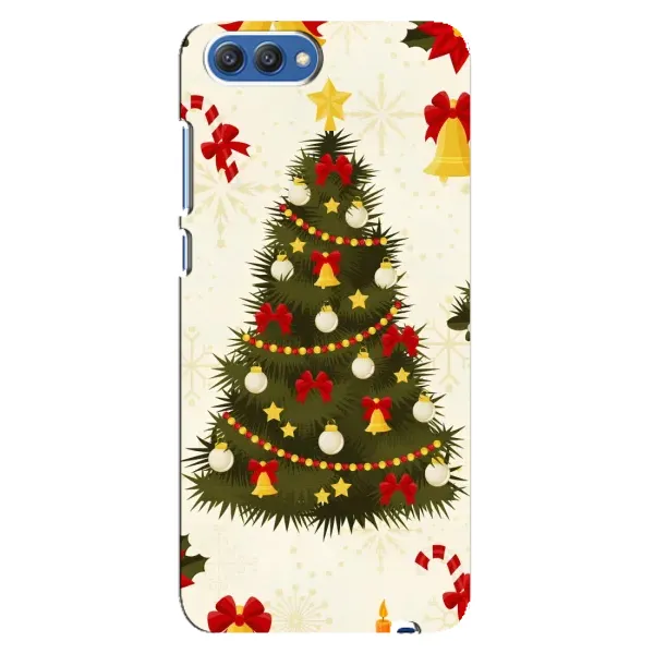 Чехол с рисунком «Новогодний принт» для Huawei Honor 10 (COL-AL00) Чехол с рисунком «Новогодний принт» для Huawei Honor 10 (COL-AL00)