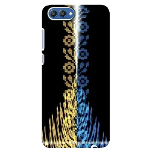 Силіконовый Чохол на Huawei Honor 10, COL-Al00 (Патріотична вишиванка)