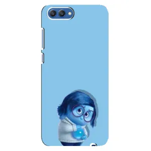 Чехол Головоломка для Huawei Honor 10, COL-Al00 - (AlphaPrint) (Печаль)