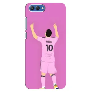 Чехлы Лео Месси в Майами на Huawei Honor 10, COL-Al00 (Празднование Месси)