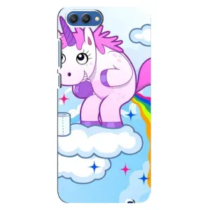 Чохол Unicorn на Huawei Honor 10, COL-Al00 (Веселка Єдиноріга)
