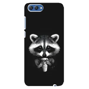Силіконовий Чохол з Энотами  на Huawei Honor 10, COL-Al00 (З кавою)
