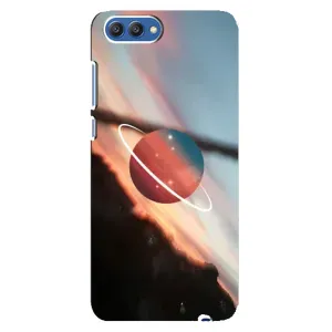 Чохол (ТПУ) з планетами на Huawei Honor 10, COL-Al00 (Сатурн)