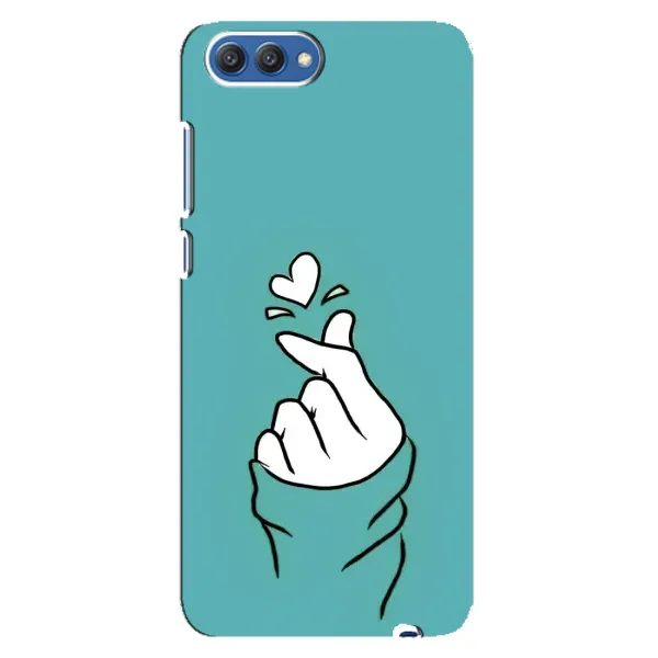 Чехол с рисунком «Сердечко на бирюзовом» для Huawei Honor 10 (COL-AL00) Чехол с рисунком «Сердечко на бирюзовом» для Huawei Honor 10 (COL-AL00)