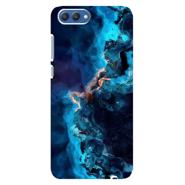 Чехол с рисунком «Синий мрамор» для Huawei Honor 10 (COL-AL00) Чехол с рисунком «Синий мрамор» для Huawei Honor 10 (COL-AL00)