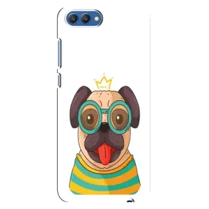 Бампер для Huawei Honor 10, COL-Al00 з картинкою "Песики" (Собака Король)