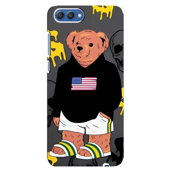 Чехол с рисунком «Teddy USA» для Huawei Honor 10 (COL-AL00) Чехол с рисунком «Teddy USA» для Huawei Honor 10 (COL-AL00)