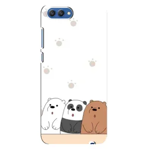 Чохли з зображенням різних тварин на Huawei Honor 10, COL-Al00 (Здивовані ведмедики)