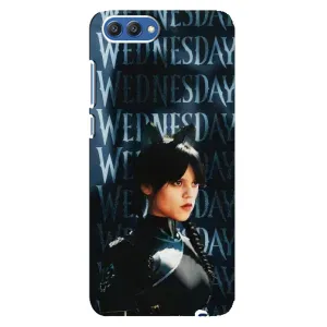 Чохол з картинкою Венсдей на Huawei Honor 10, COL-Al00 (Вендсдей з ушками)