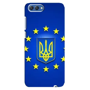 Чехол с Украинской символикой на Хуавей Хонор 10 (Украина это Европа)