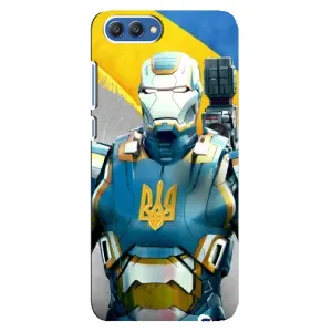 Силиконовый Чехол на Huawei Honor 10, COL-Al00 (Я-Украина) (Украинский робокоп)