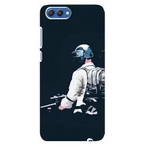 Чохол з картинкою "Герой Pubg" на Huawei Honor 10, COL-Al00 (В екіперівці)