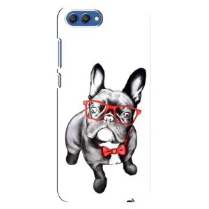 Бампер для Huawei Honor 10, COL-Al00 з картинкою "Песики" (В окулярах)