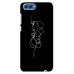 Силіконові Чохли Коханій людині для Huawei Honor 10, COL-Al00 (Закохана пара)