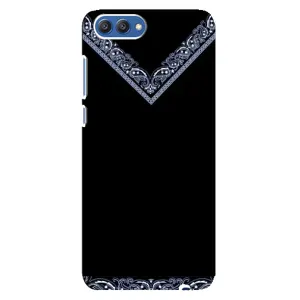Силіконовый Чохол на Huawei Honor 10, COL-Al00 (Комірець вишиванки)