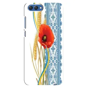Силіконовый Чохол на Huawei Honor 10, COL-Al00 з картинкой Вишиванки (Вишиванка з квіткою)