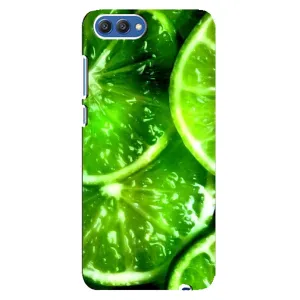 Чохол з зображенням смачної їжі для Huawei Honor 10, COL-Al00 (Яскравий Лайм)