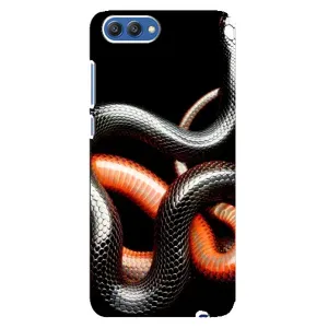 Чохли з зображенням різних тварин на Huawei Honor 10, COL-Al00 (Змія)