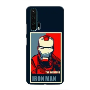 Чехол Супергерой Железный человек на Huawei Honor 20 Pro (Art Iron man)