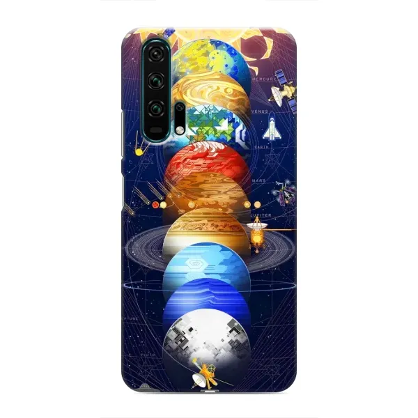 Чехол с рисунком «Арт планети» для Huawei Honor 20 Pro Чехол с рисунком «Арт планети» для Huawei Honor 20 Pro