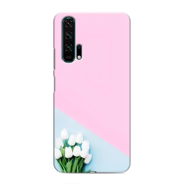 Чехол с рисунком «Белые тюльпаны» для Huawei Honor 20 Pro Чехол с рисунком «Белые тюльпаны» для Huawei Honor 20 Pro