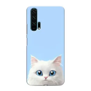 Чохол на тематику: Коти для Huawei Honor 20 Pro (Білий кіт)